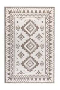 Elle Decoration Gemini In- en Outdoor Keerbaar Vloerkleed Dynamic Linnen