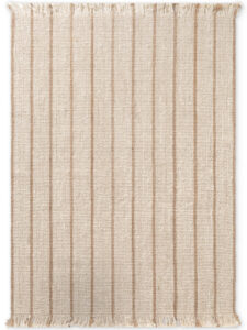 Elle Decoration Harvest Jute Vloerkleed Sierra Natuur Ivoor Goud