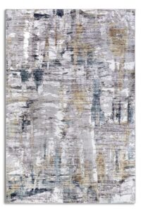 ELLE Decoration Imagination Laagpolig Vloerkleed Malard Saffier Goud