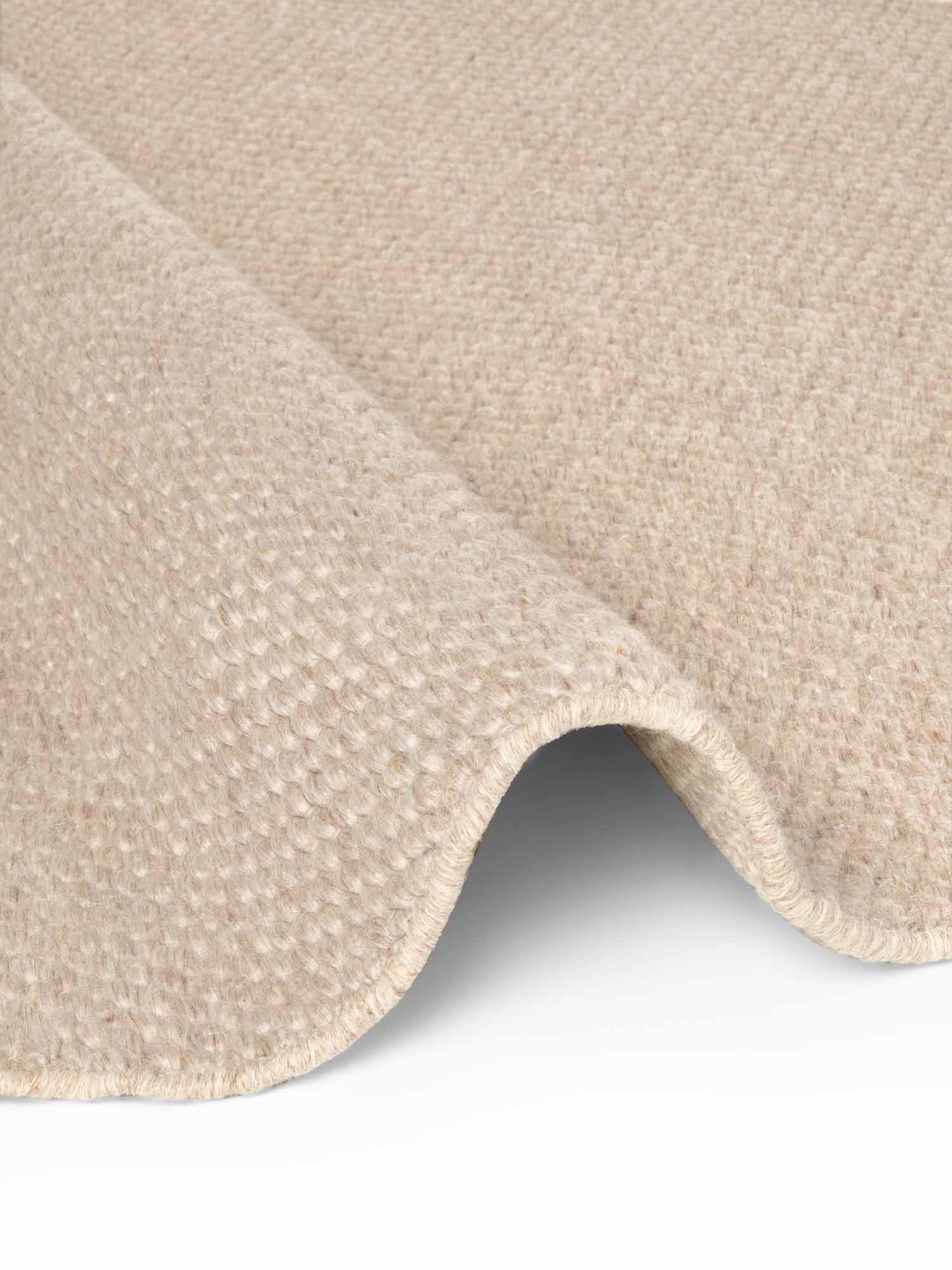 Elle Decoration Lyon Wollen Vloerkleed Beans Natuur Beige
