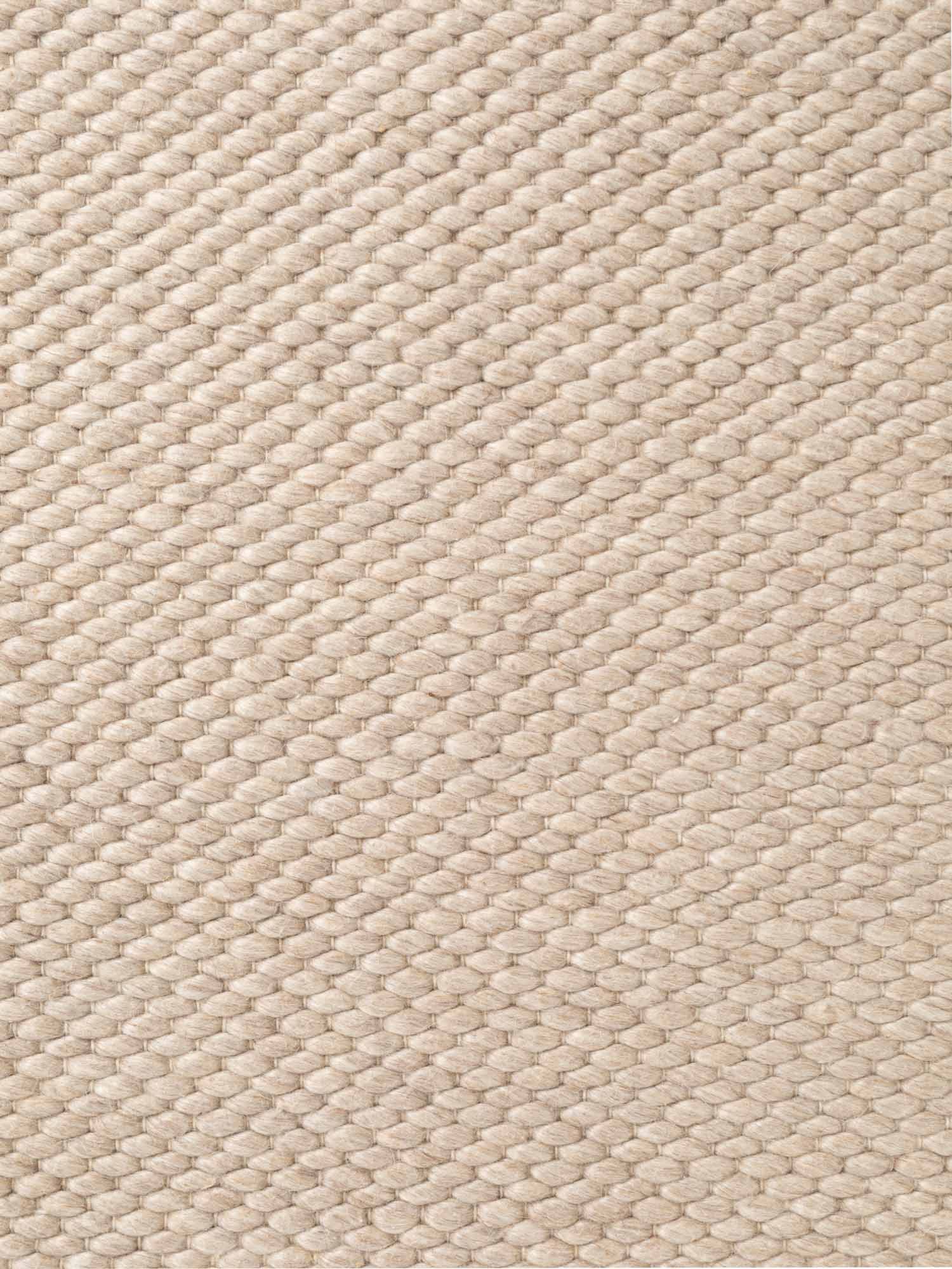 Elle Decoration Lyon Wollen Vloerkleed Beans Natuur Beige