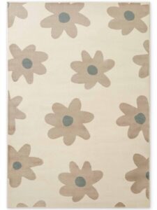 Hanse Home Adventures Kindervloerkleed Bloomy Crème Beige