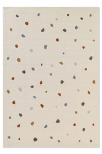 Hanse Home Adventures Kindervloerkleed Funny Dots Crème Meerkleurig