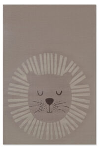 Hanse Home Adventures Kindervloerkleed Happy Lion Beige Crème