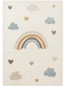 Hanse Home Adventures Kindervloerkleed Skyla Crème Meerkleurig