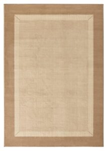 Hanse Home Basic Design Vloerkleed Band Beige Crème