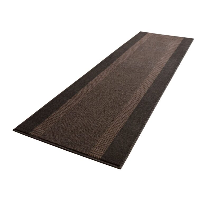 Hanse Home Basic Design Vloerkleed Band - Bruin