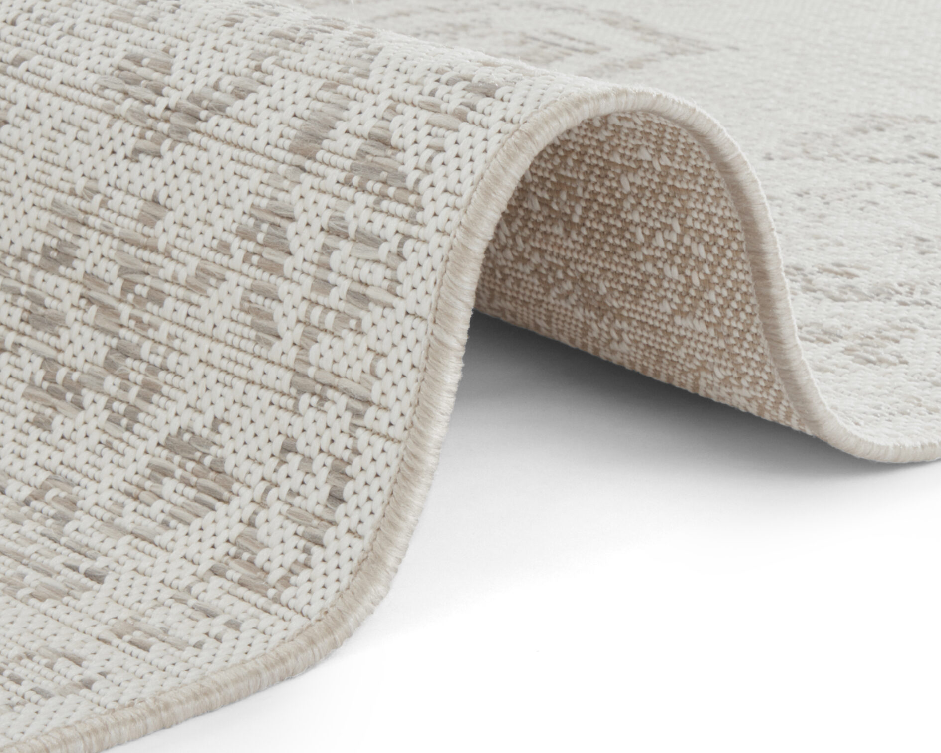 Hanse Home Beach In- & Outdoor Vloerkleed Tilos Crème Beige