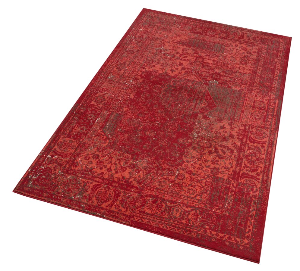 Hanse Home Celebration Design Vloerkleed Plume Rood