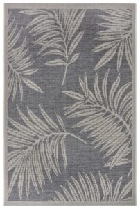 Hanse Home Clyde In- en Outdoor Vloerkleed Paru Grijs Crème