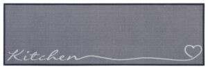 Hanse Home Cook & Clean Keukenloper Kitchen 50x150 cm - Grijs