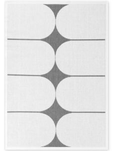 Hanse Home Duet In- & Outdoor Keerbaar Vloerkleed Bowen Zwart Wit