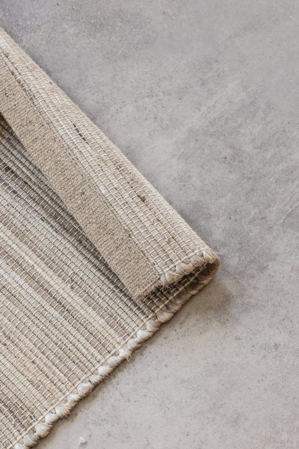 Hanse Home Handloom 1.0 Jute Vloerkleed Dhaka - Natuurgrijs-bruin