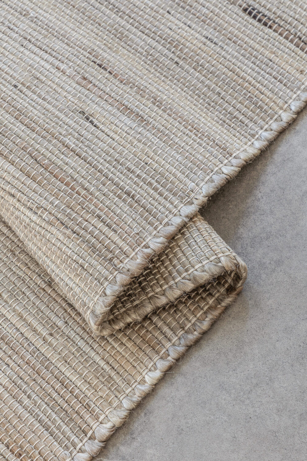Hanse Home Handloom 1.0 Jute Vloerkleed Dhaka - Natuurgrijs-bruin