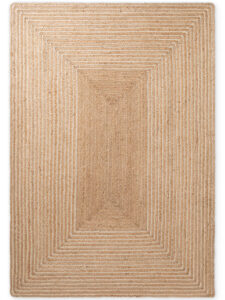 Hanse Home Juno Jute Vloerkleed Juno Line Natuur Wit Goud