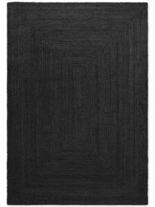 Hanse Home Juno Jute Vloerkleed Juno Zwart