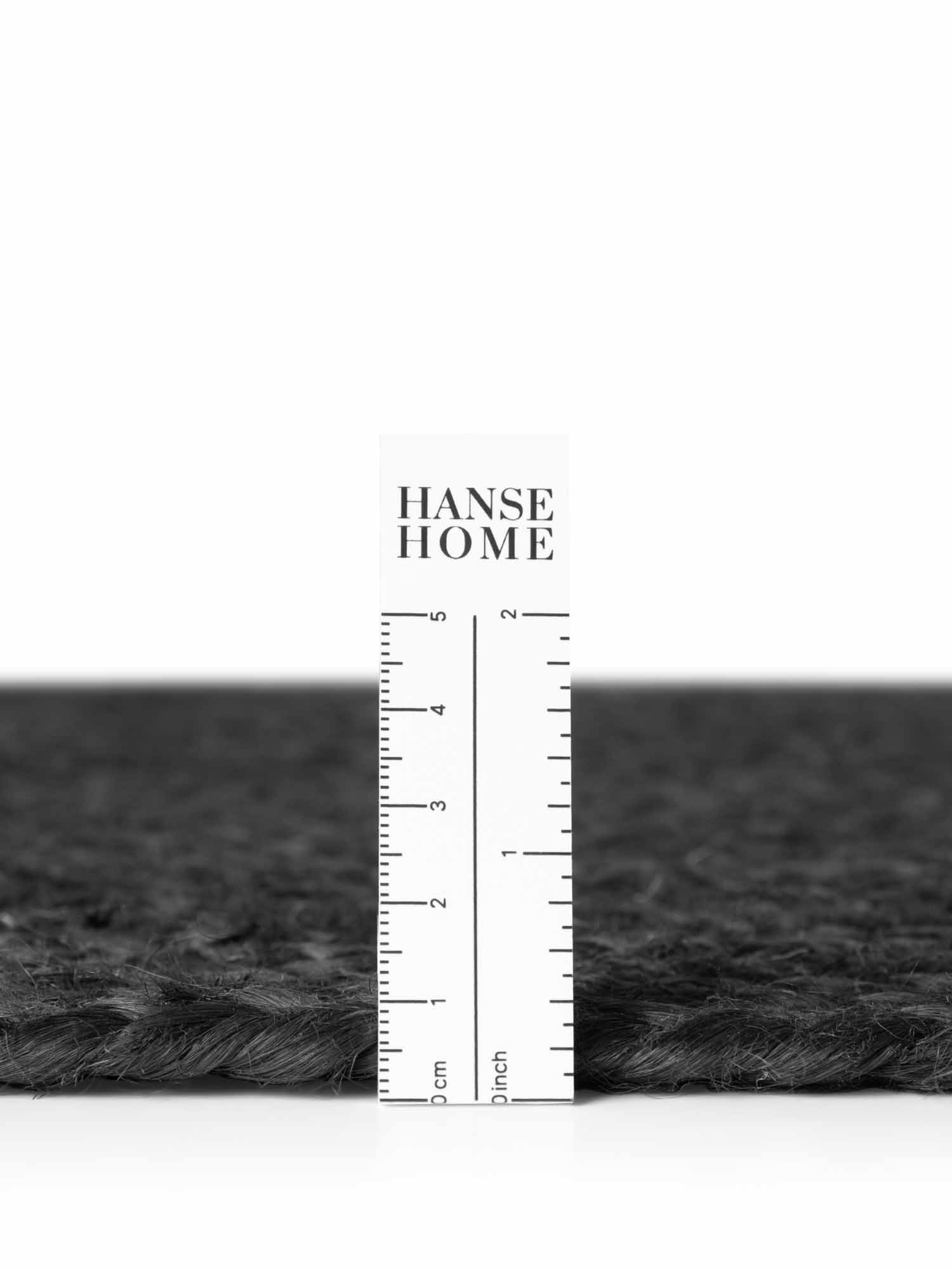 Hanse Home Juno Jute Vloerkleed Juno Zwart