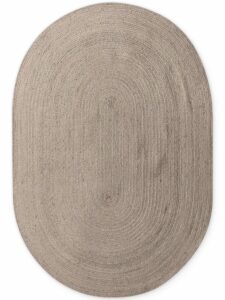 Hanse Home Jute Braided Jute Vloerkleed Rond Rangpur Natuur Grijs Bruin