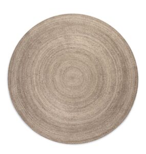 Hanse Home Jute Braided Jute Vloerkleed Rond Rangpur - Natuur-grijs-bruin