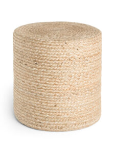 Hanse Home Looma Jute Pouf Looma 40x40 cm - Natuur-goud