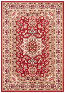 Hanse Home Mirkan Laagpolig Vloerkleed Parun Tabriz Rood