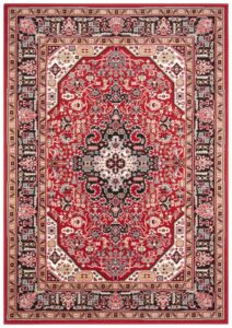 Hanse Home Mirkan Laagpolig Vloerkleed Skazar Isfahan Rood