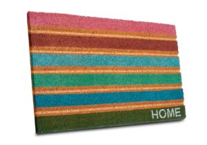 Hanse Home Mix Mats Deurmat Kokos Colorful Stripes 45x75 cm - Kleurrijk
