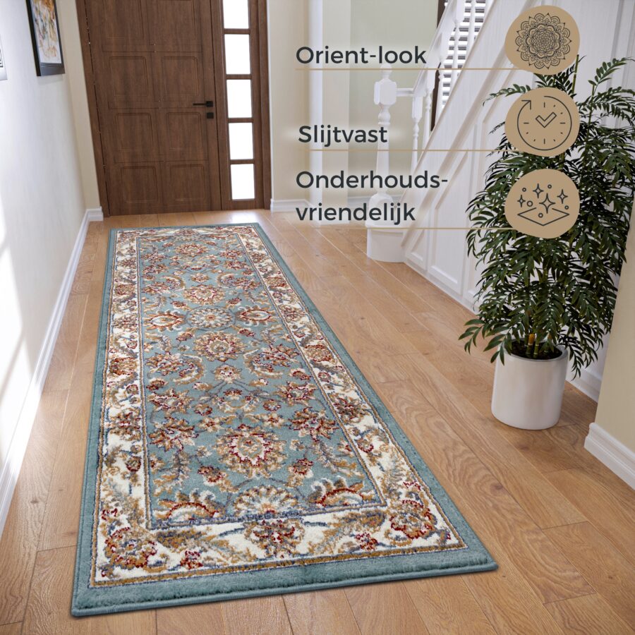 Hanse Home Orient Vloerkleed Reni - Munt-crème