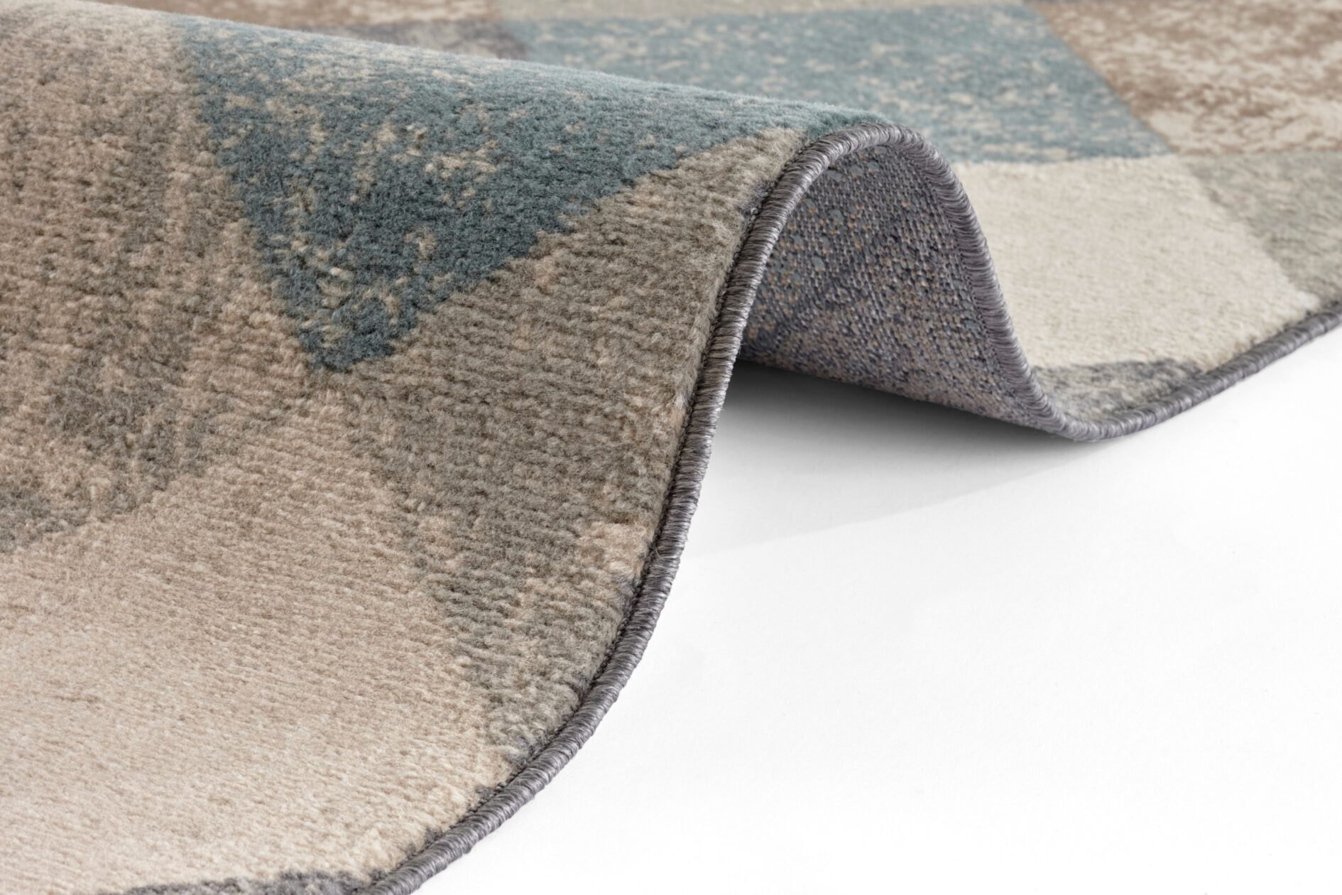 Hanse Home Terrain Designer Laagpolig Vloerkleed Bakke Crème