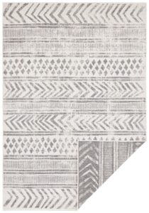 Hanse Home Twin Supreme In- & Outdoor Keerbaar Vloerkleed Biri Grijs Crème