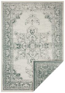 Hanse Home Twin Supreme In- & Outdoor Keerbaar Vloerkleed Borbon Groen