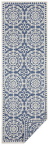 Hanse Home Twin Supreme In- & Outdoor Keerbare Loper Jardin Blauw