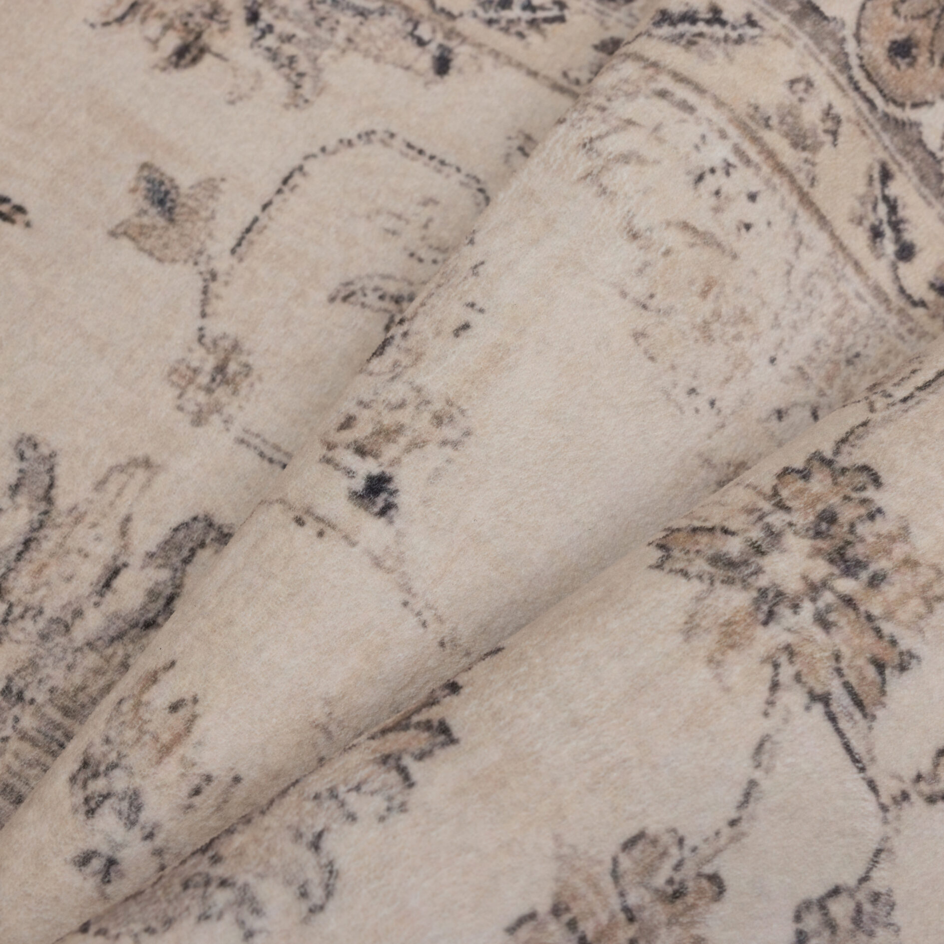 Inka wasbaar vintage vloerkleed 1143 - Beige
