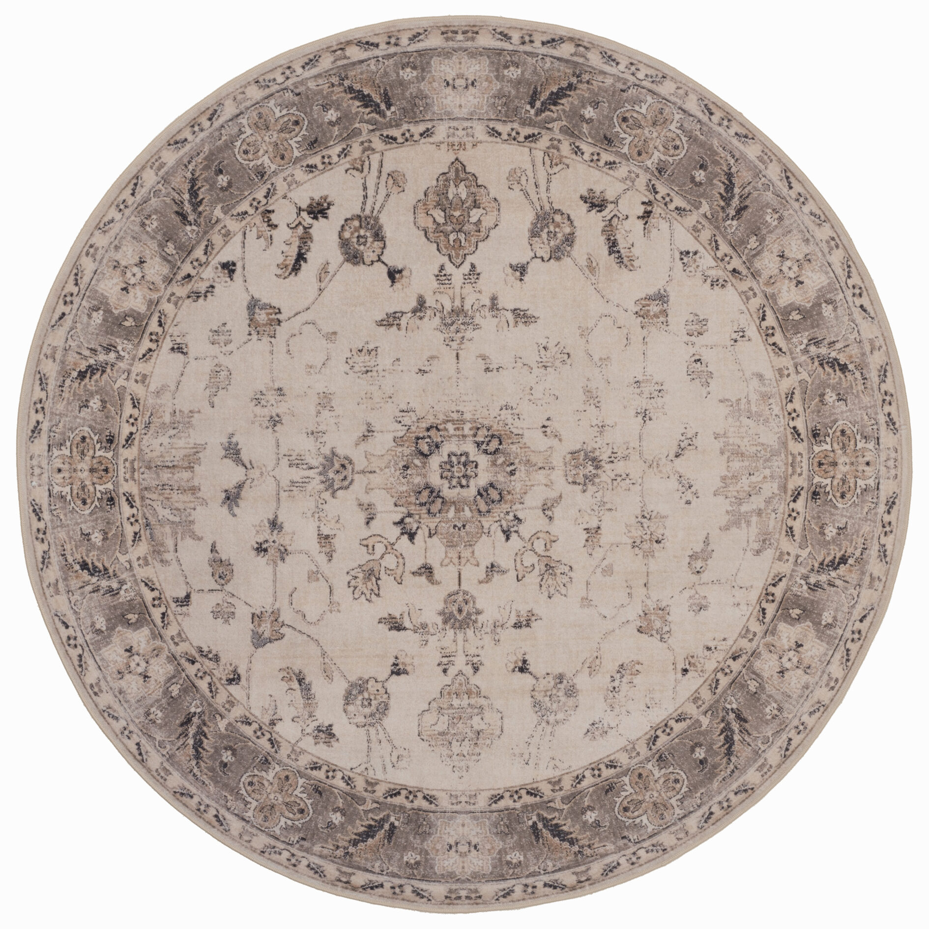 Inka wasbaar vintage vloerkleed 1143 - Beige