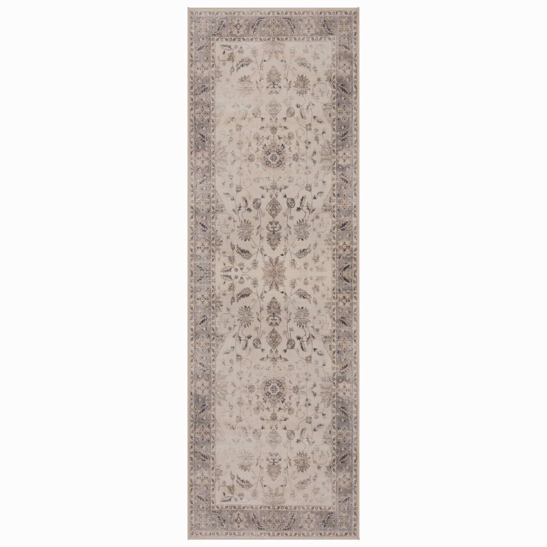 Inka wasbaar vintage vloerkleed 1143 - Beige