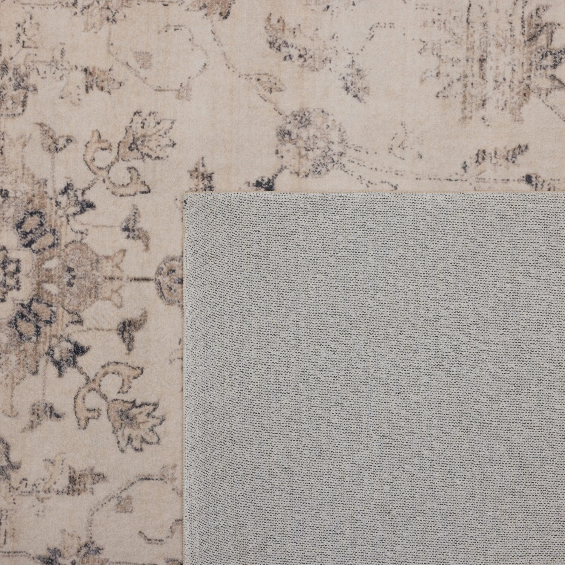 Inka wasbaar vintage vloerkleed 1143 - Beige