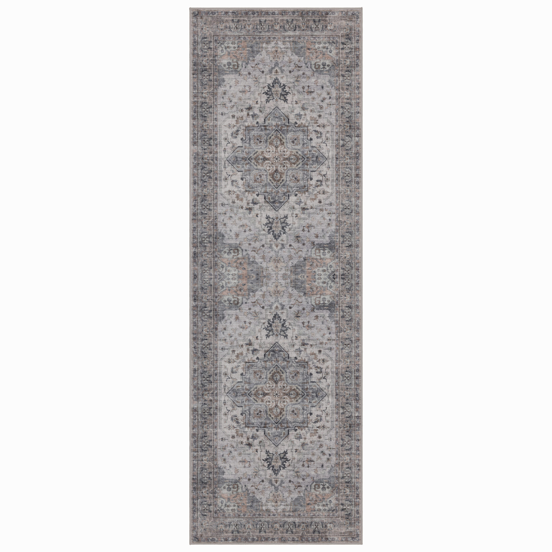 Inka wasbaar vintage vloerkleed 1144 - Beige