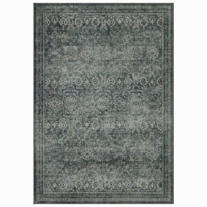 Inka wasbaar vintage vloerkleed 1148 - Groen