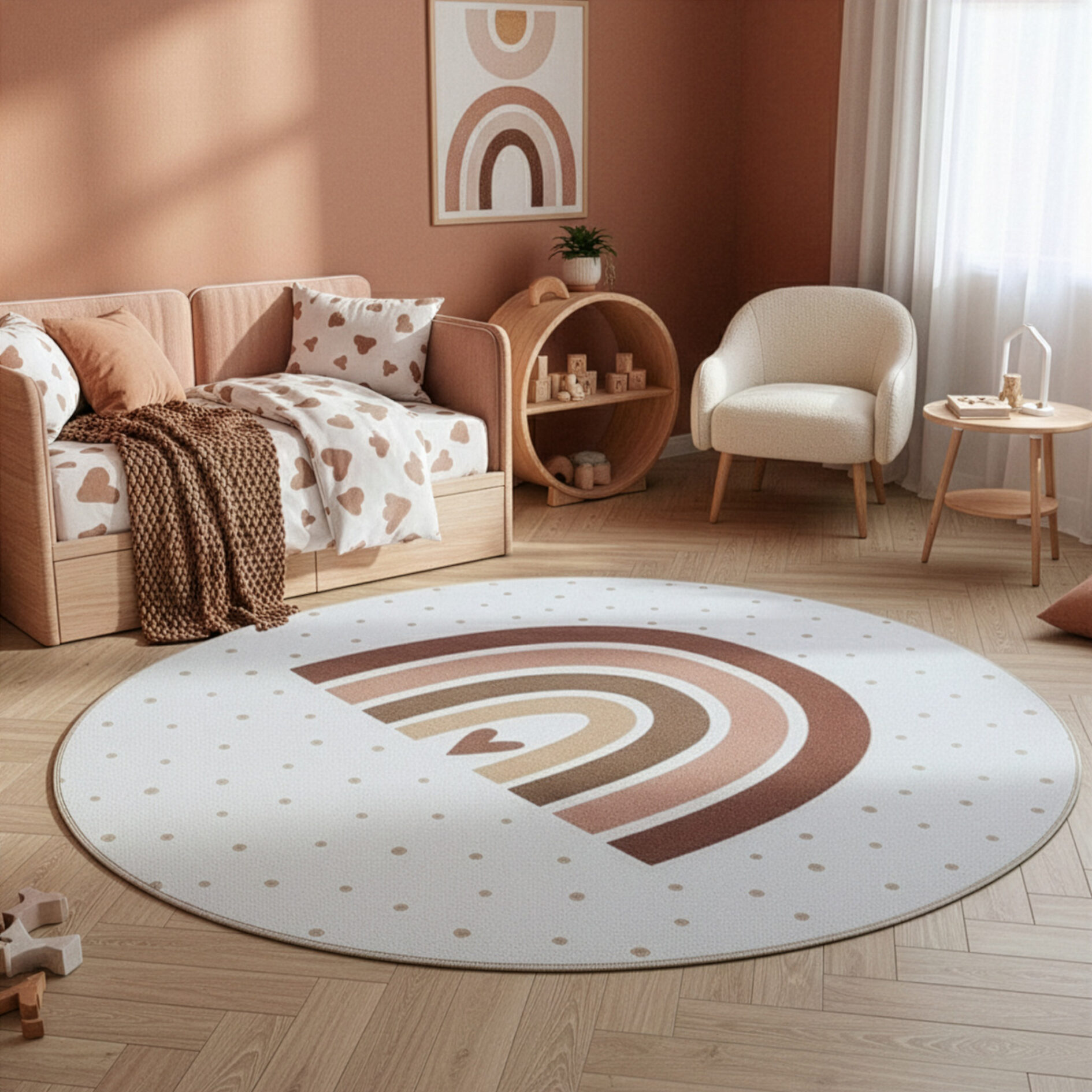 Kindervloerkleed Coco 1132 - Crème