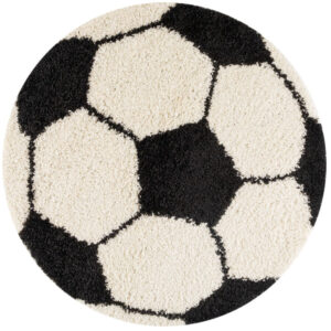 KINDERVLOERKLEED - FUN 6001 ZWART ROND