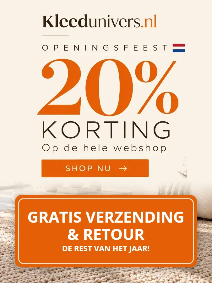 kleedunivers openingsfeest 20 korting mobiel