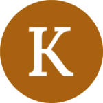Logo rund cognac (Kleedunivers)
