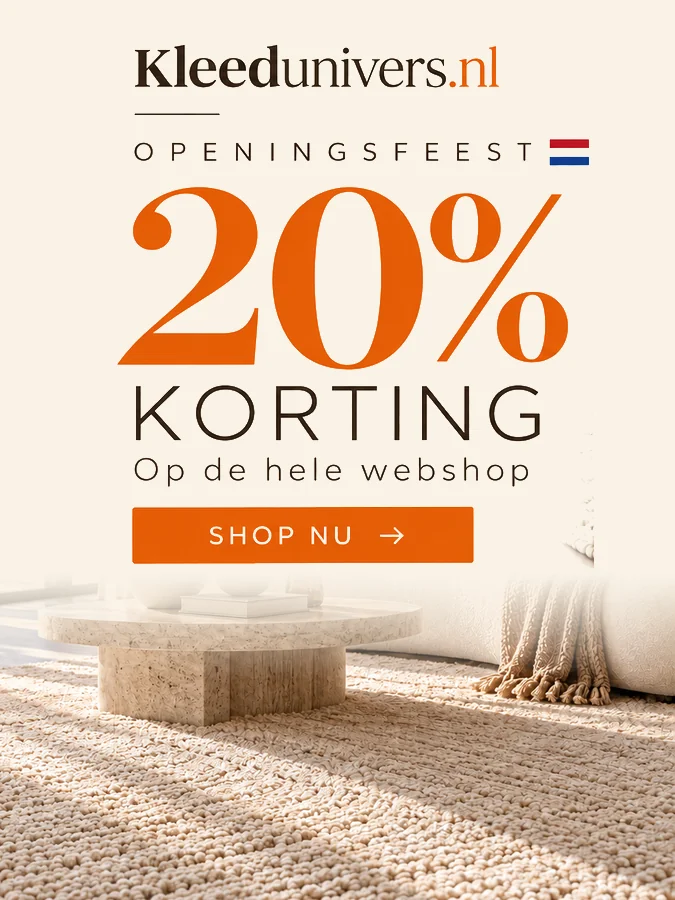 kleedunivers openingsfeest 20 korting mobiel