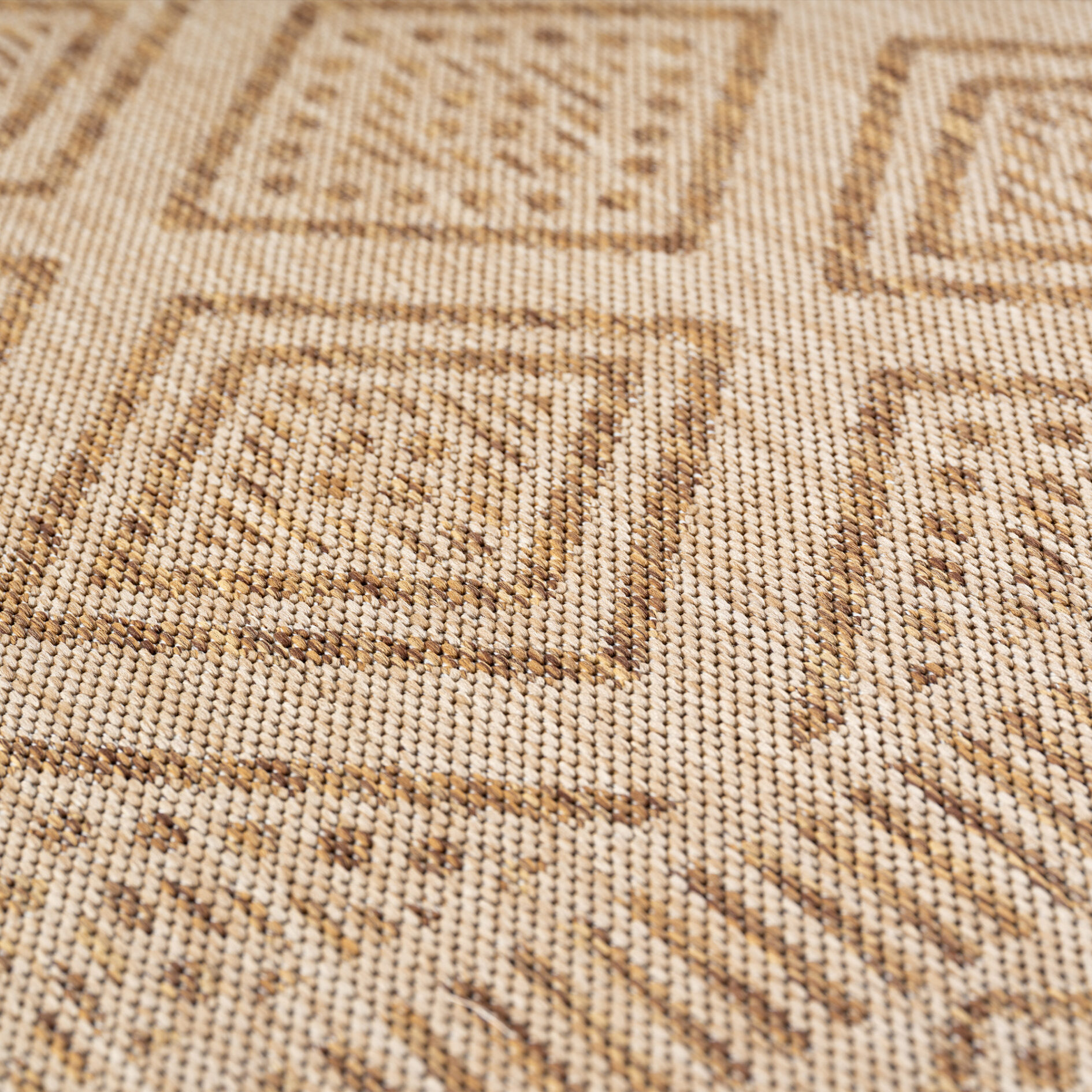 Mira 1452 In- & outdoor vloerkleed - Beige