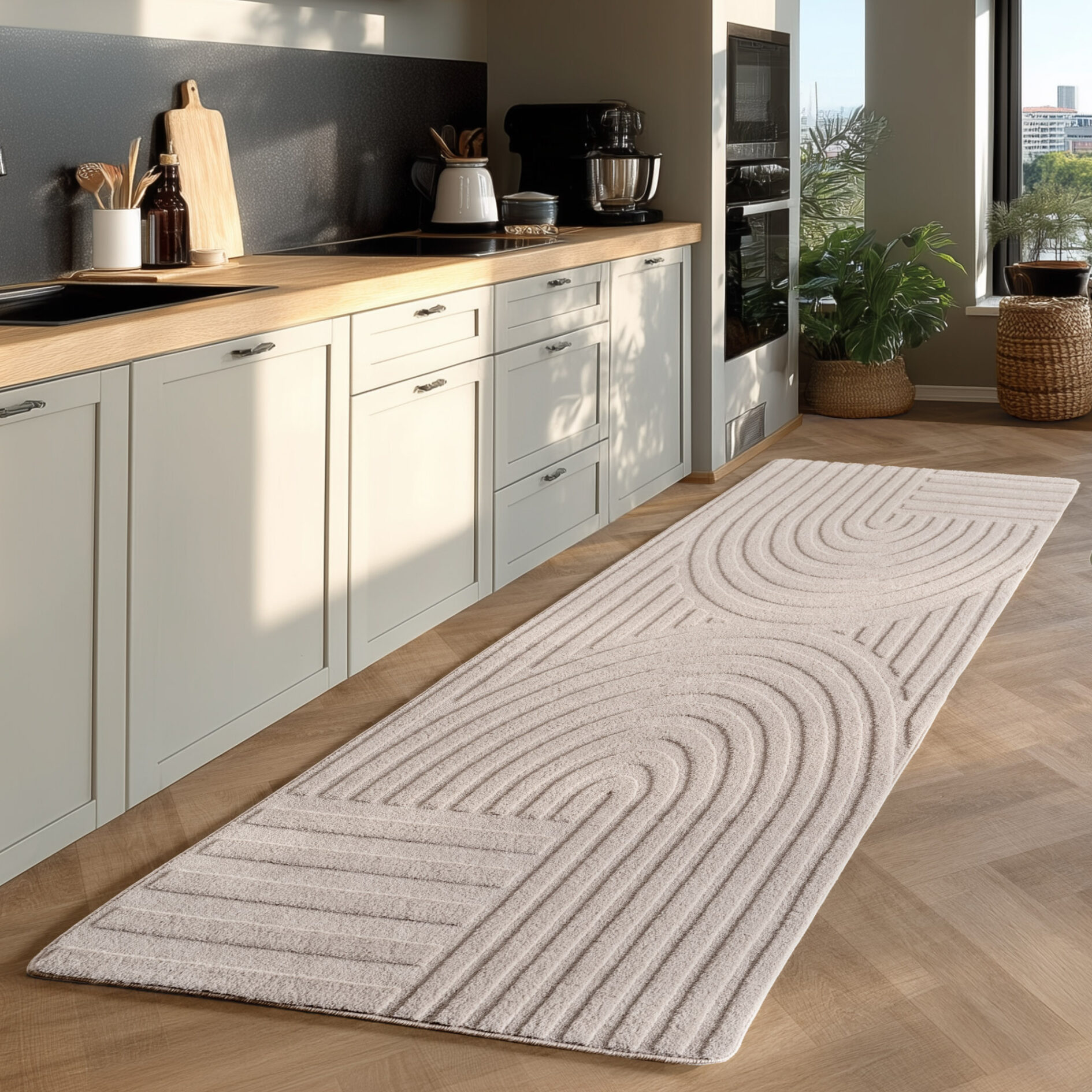 Modern vloerkleed - Pompei 1611 Cream