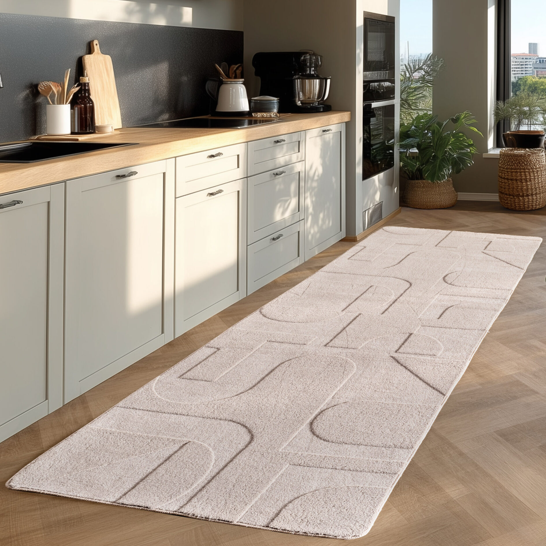 Modern vloerkleed - Pompei 1614 Cream