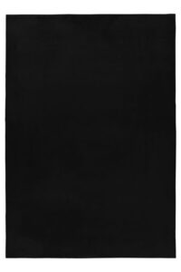 PUFFY PLUCHE VLOERKLEED - 5100 ZWART