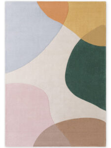 Ted Baker Hackney Wollen Vloerkleed Clarissa Meerkleurig