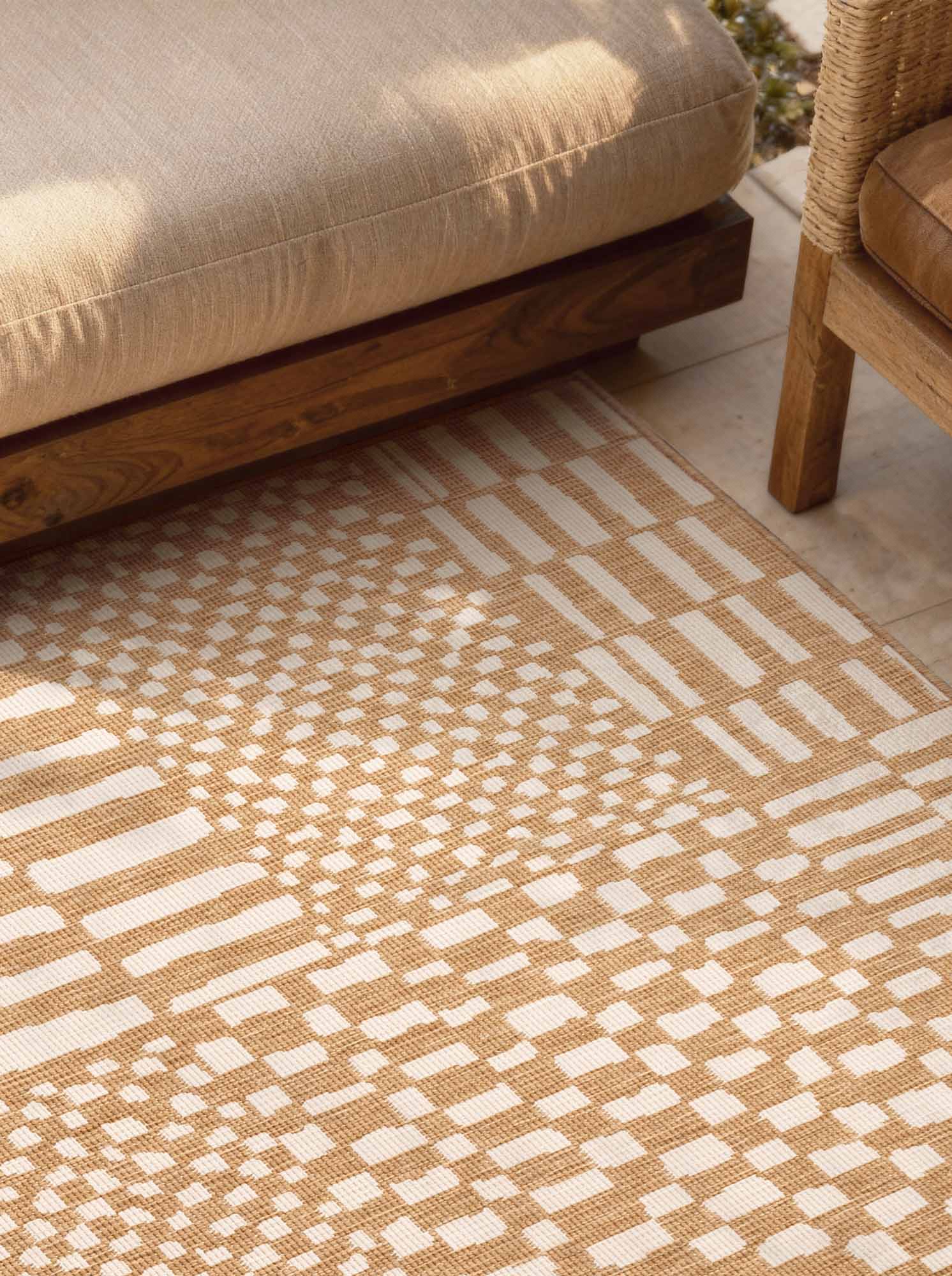 Ted Baker Haringey Platgeweven Vloerkleed Barkham Jute Wit