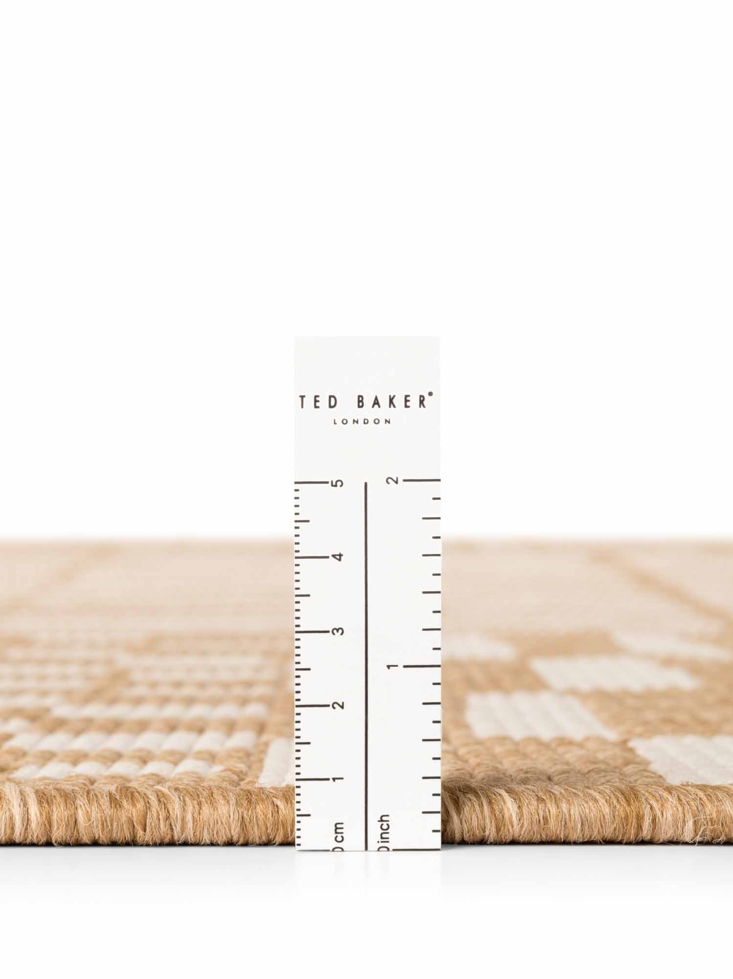 Ted Baker Haringey Platgeweven Vloerkleed Barkham Jute Wit
